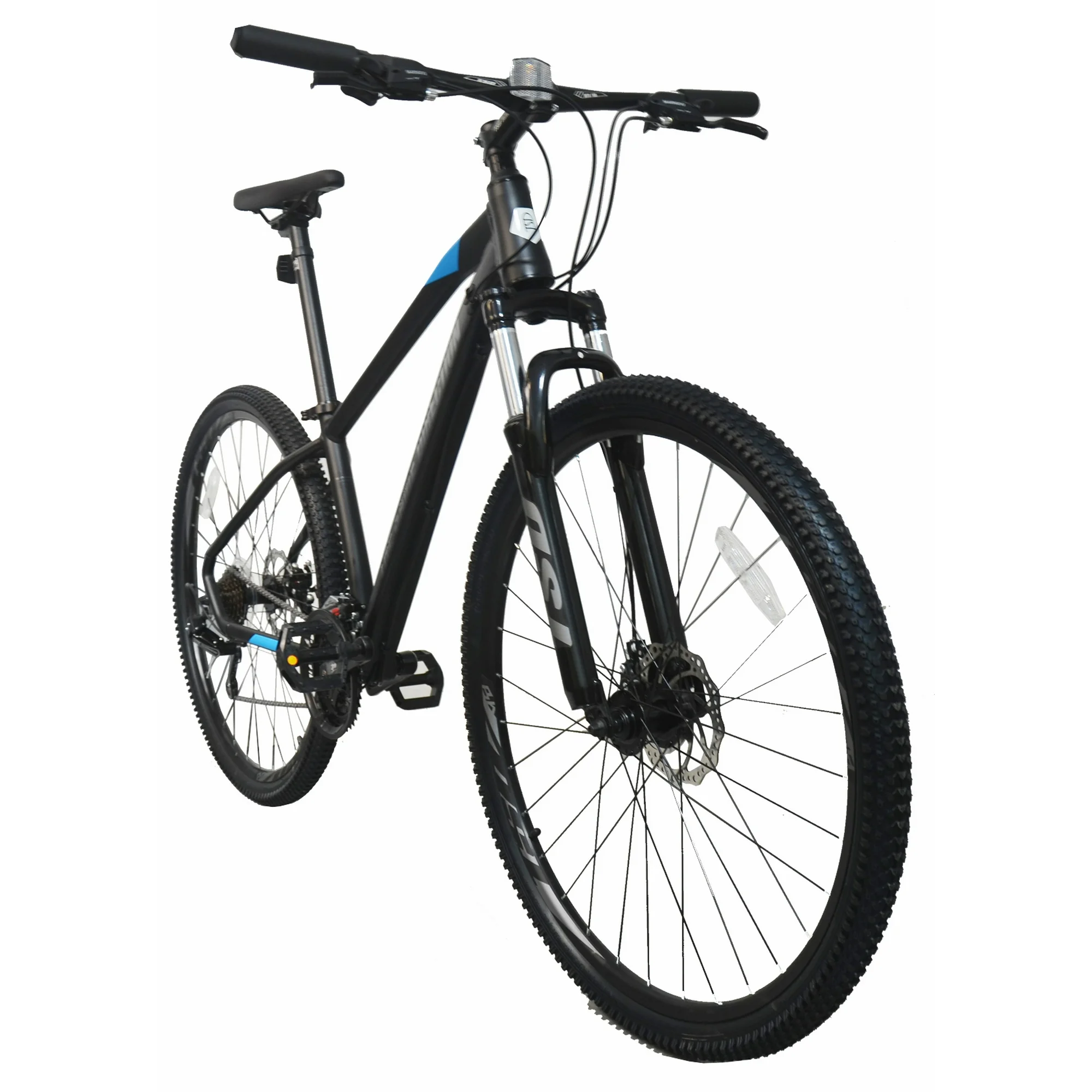 27-Zoll-Mountainbike mit hydraulischen Scheibenbremsen für Damen und Herren, Offroad-Federung, Shimano-Ausstattung