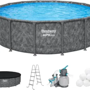 Bestway APX 365 16ft x 48 inches Round Above Ground Pool Set