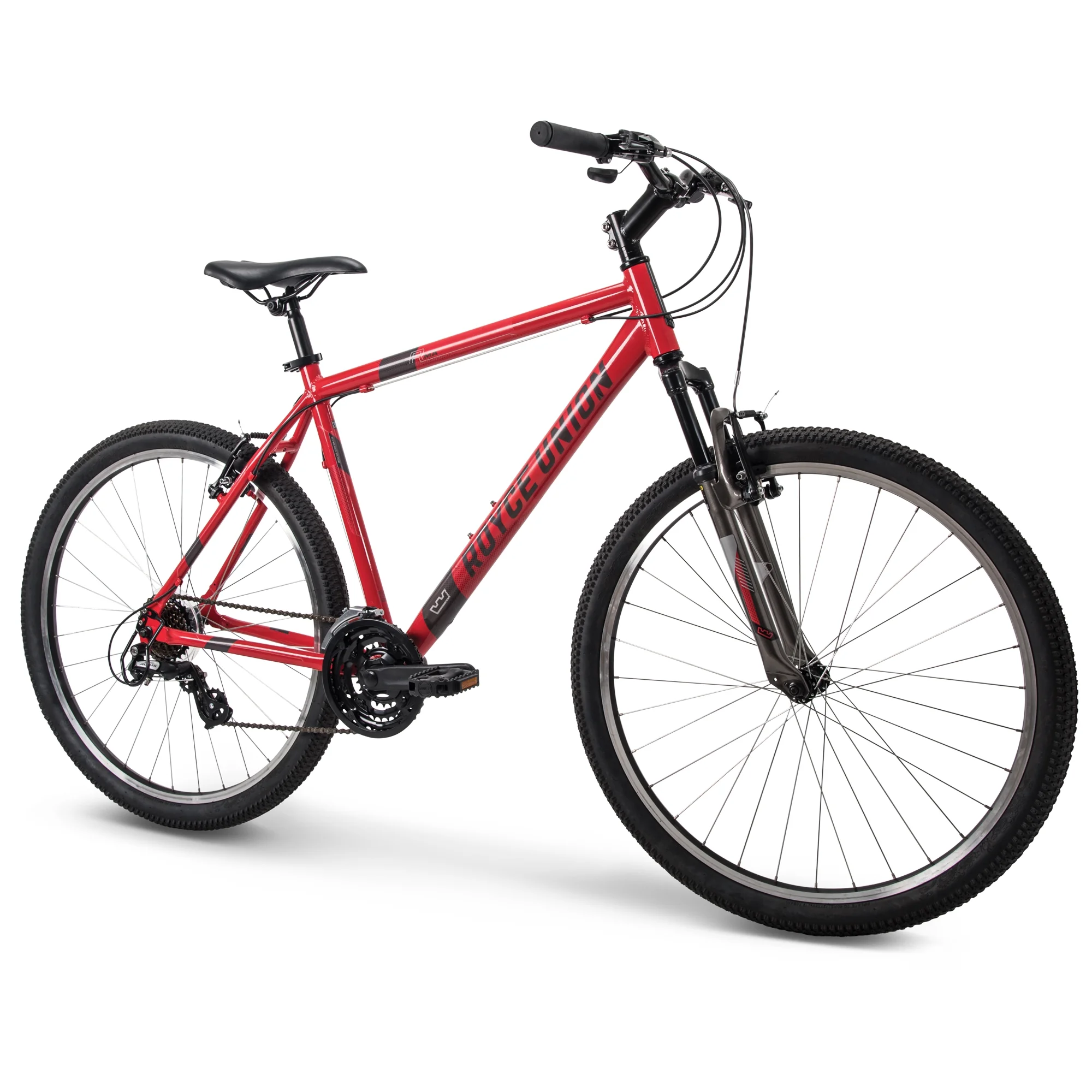 Royce Union RMA 27,5 Zoll Herren-Mountainbike mit 21 Gängen, 22-Zoll-Aluminiumrahmen, Trigger-Schaltung, Rot