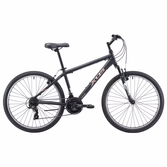 XDS Traveler, 21 Gänge, 26", Aluminium-Mountainbike, Unisex, Mattschwarz