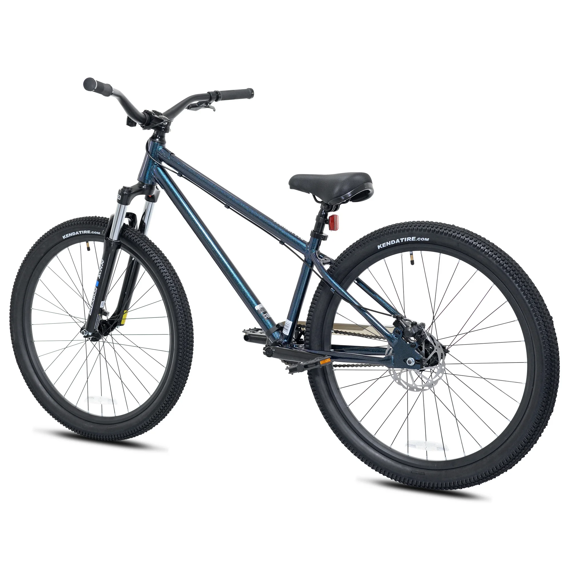 Ozark Trail Dirt Jump Bike, 26"-Räder, geeignet für Jugendliche und Erwachsene mit einer Körpergröße von 1,57 m bis 1,78 m, Blau, Unisex